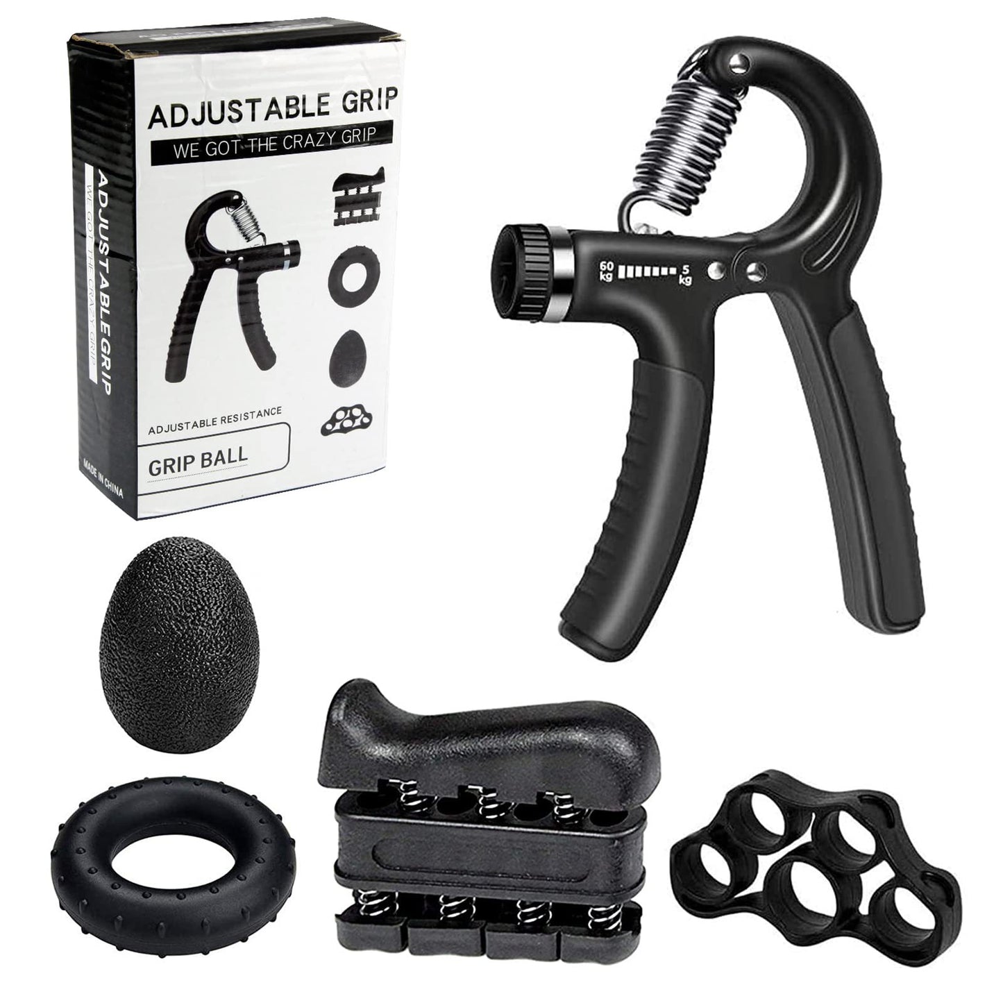 Adjustable Hand Grip Strength Trainer