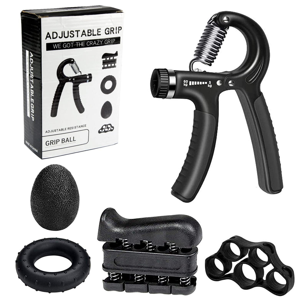 Adjustable Hand Grip Strength Trainer